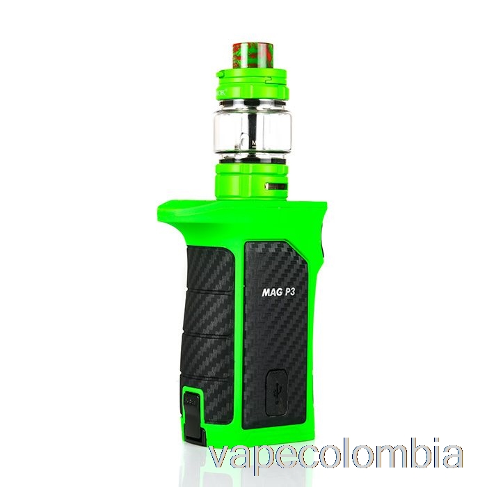 Vape Desechable Smok Mag P3 230w & Tfv16 Kit De Inicio Verde / Negro